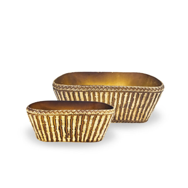 VASO BAMBU RETANGULAR